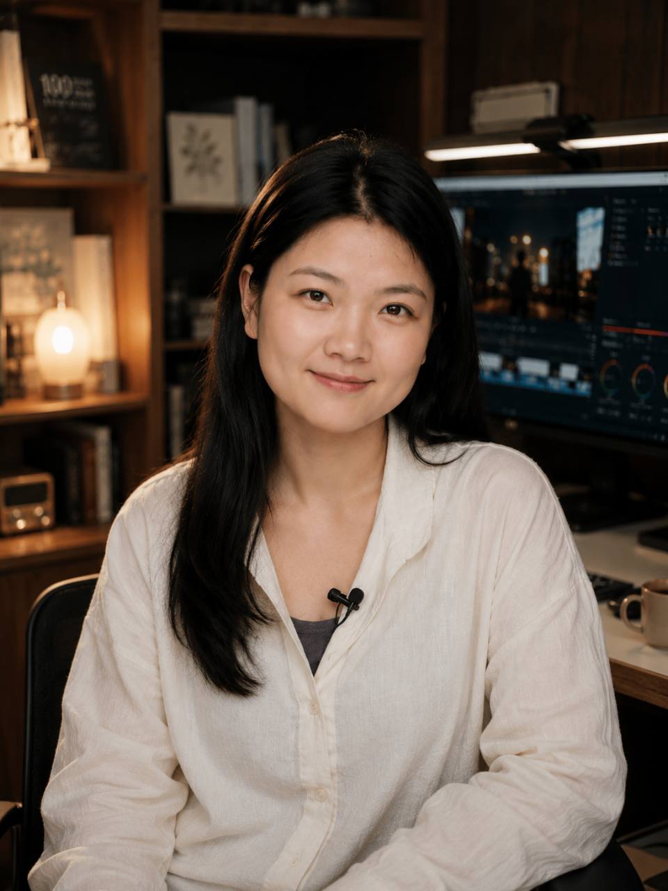 Karen Lai in a creative studio setting
